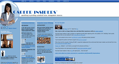 Desktop Screenshot of careerinsiders.com