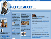 Tablet Screenshot of careerinsiders.com